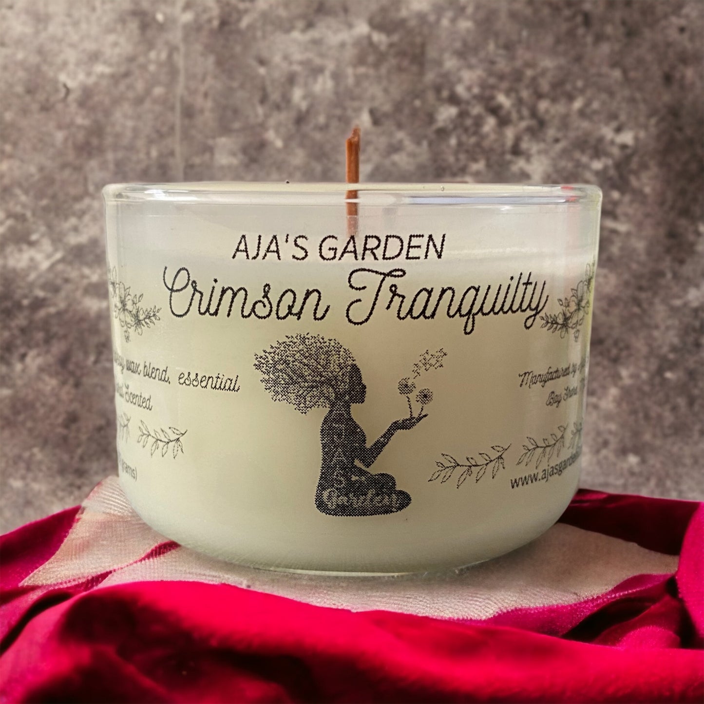 Crimson Tranquility Candle