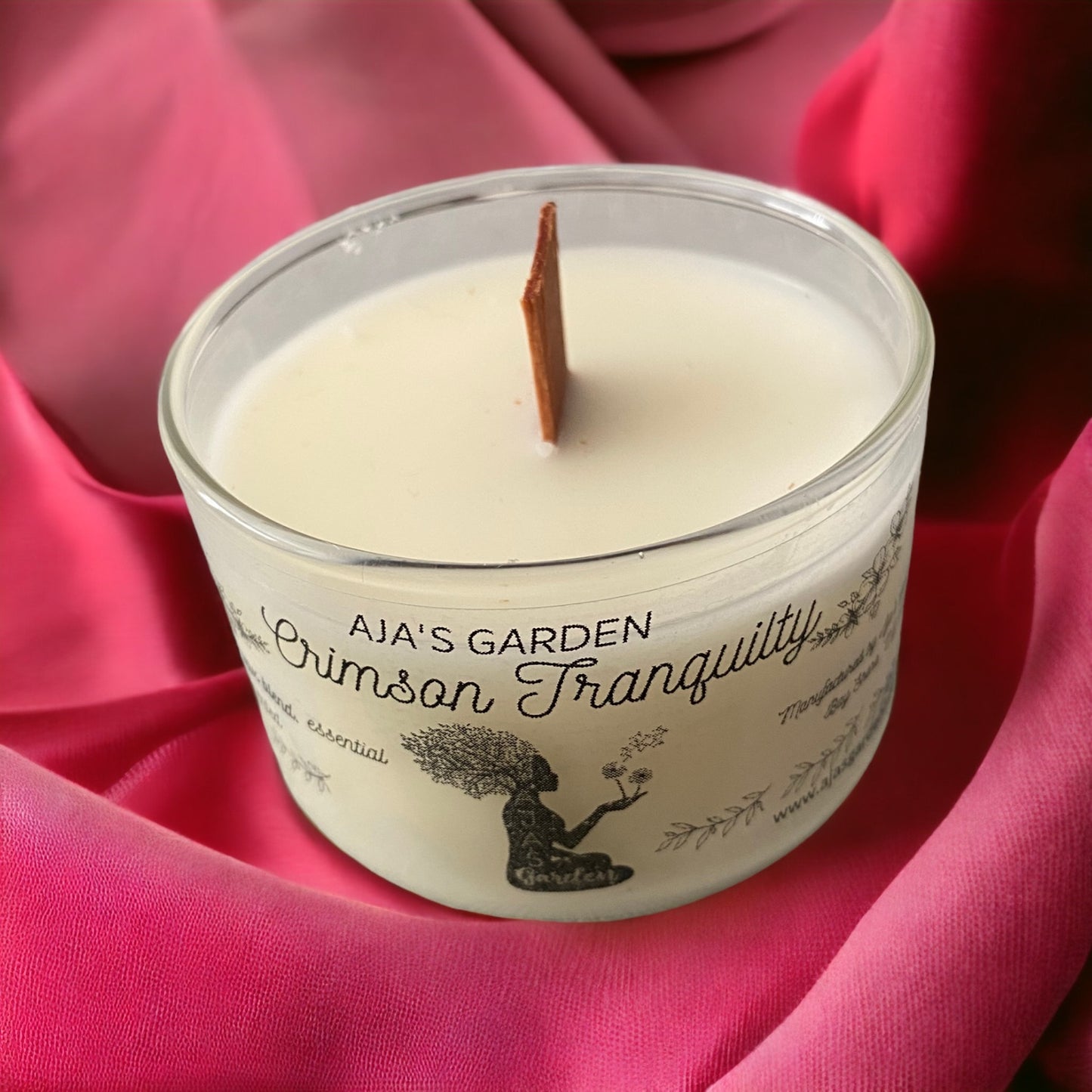 Crimson Tranquility Candle