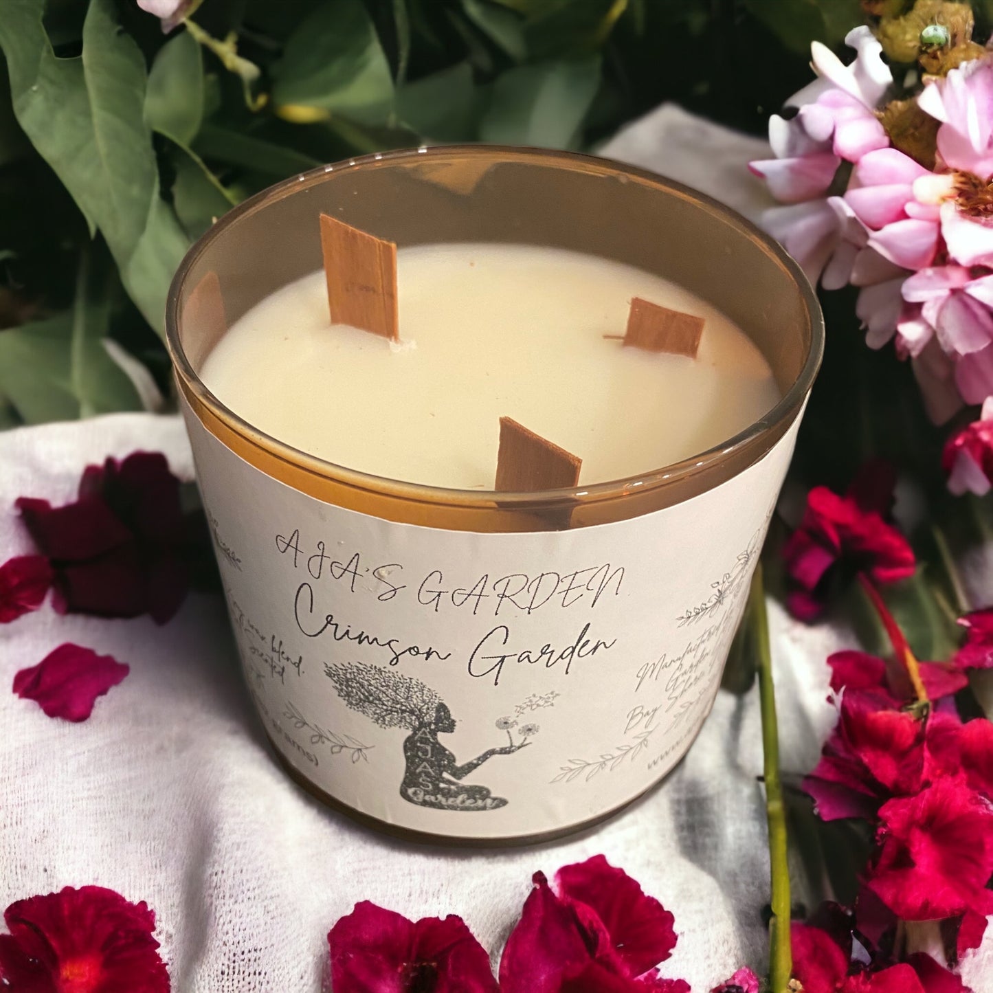 Crimson Tranquility Candle